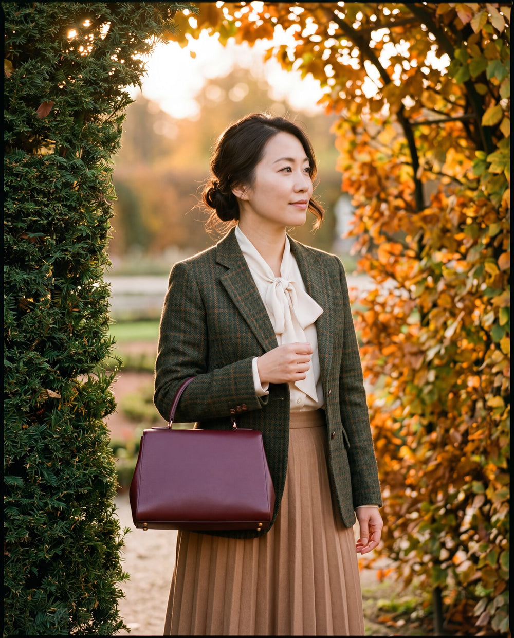 Tweed & Plissee
